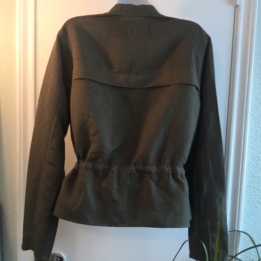 Women’s Linen Lightweight Jacket - Picture 7 of 14